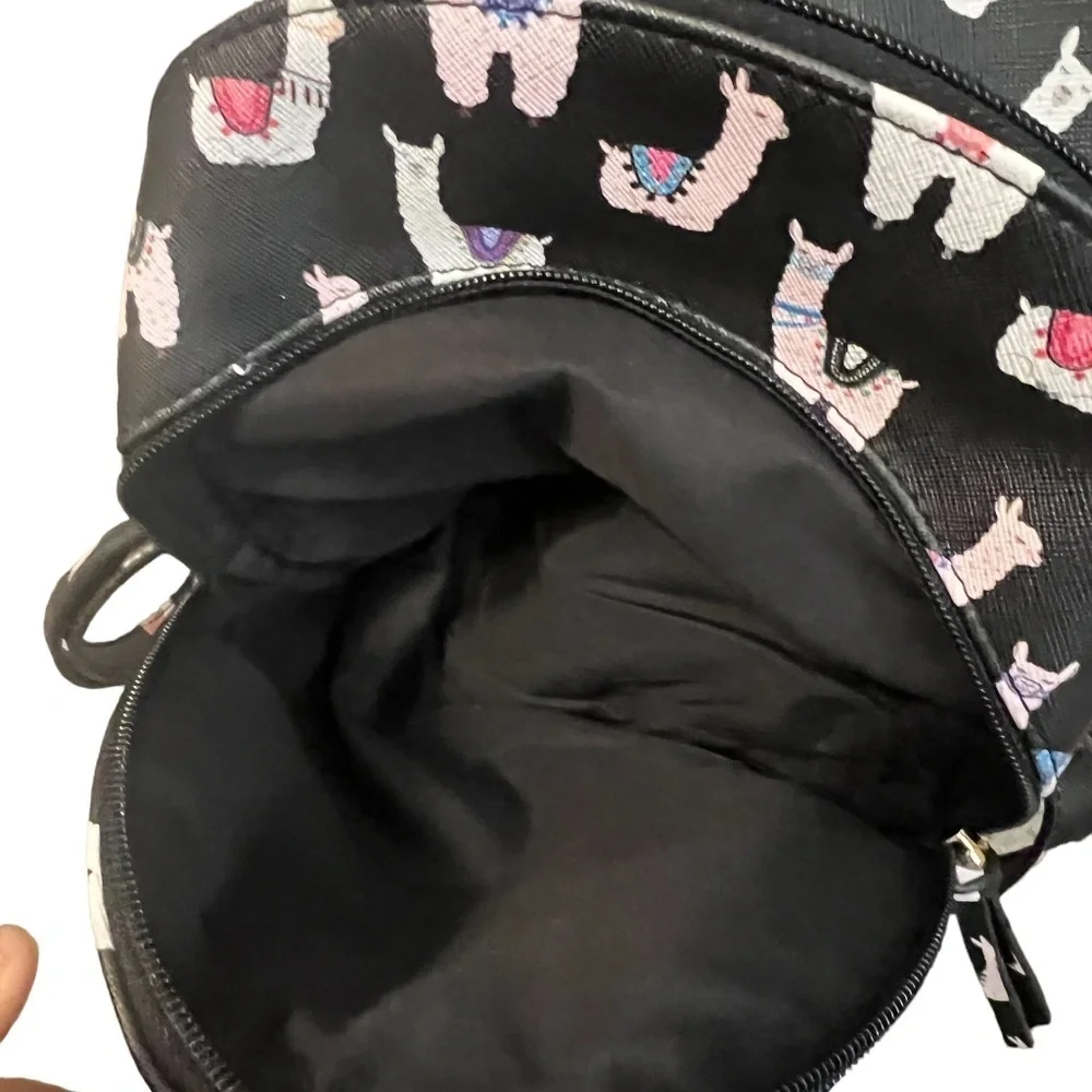 NWT Arizona Jeans &‎ CO Llama Mini Backpack | Black New